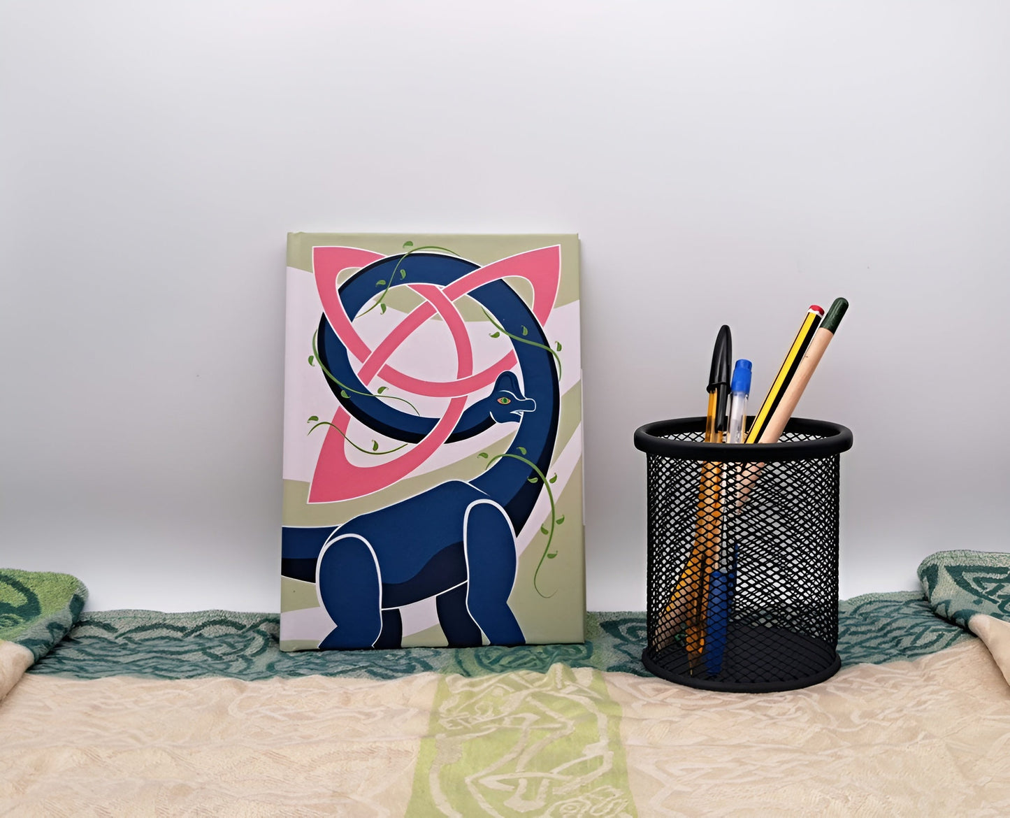 Brachiosaurus Hardcover A5 Journal - Paper products - Sadalbari Arts