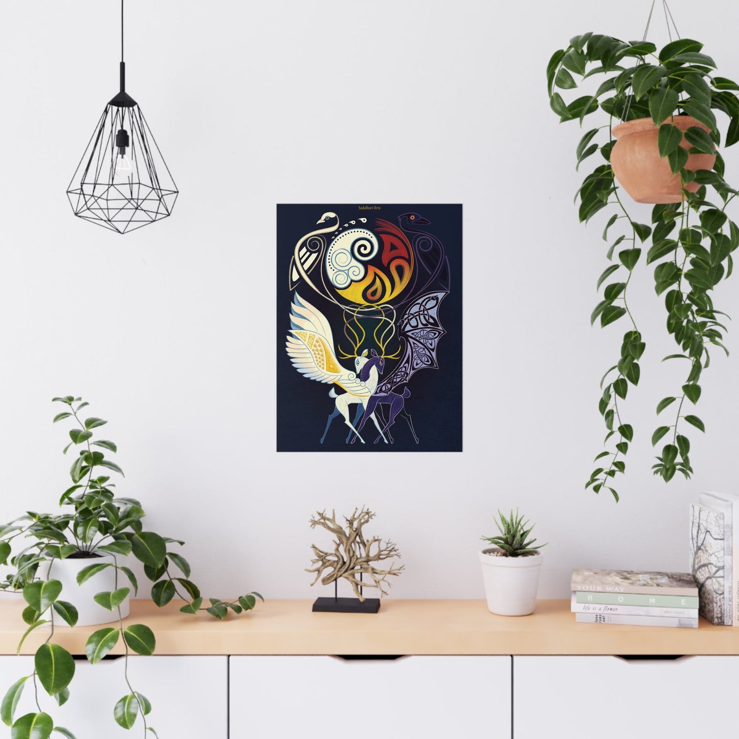 Peryton Bond Poster - Poster - Sadalbari Arts