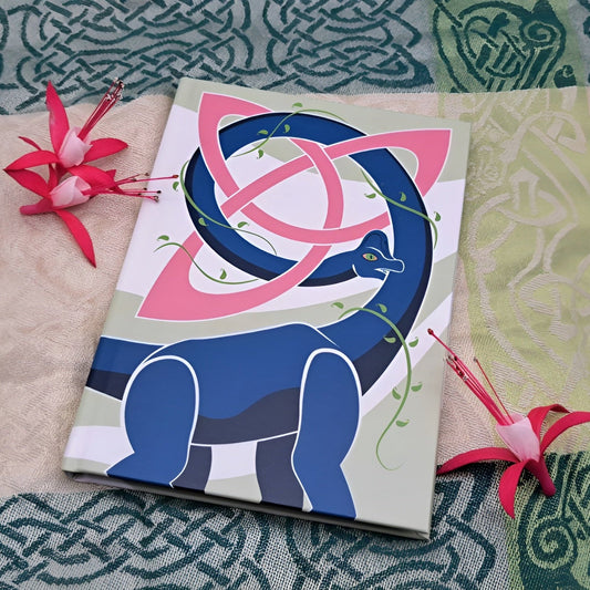 Brachiosaurus Hardcover A5 Journal - Paper products - Sadalbari Arts