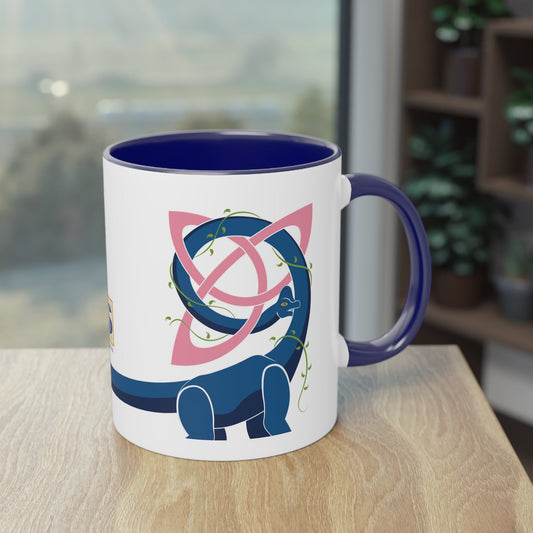 Brachiosaurus Mug - Mug - Sadalbari Arts