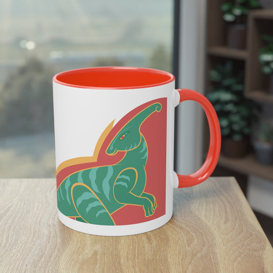 Parasaurolophus Mug - Mug - Sadalbari Arts