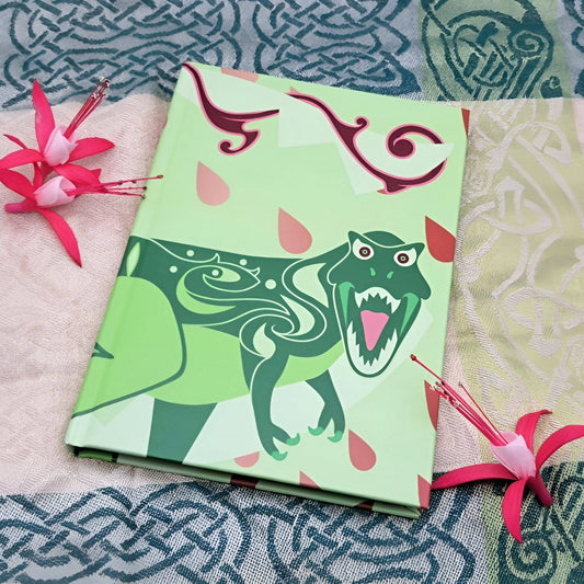 Tyrannosaurus Rex Hardcover A5 Journal - Paper products - Sadalbari Arts