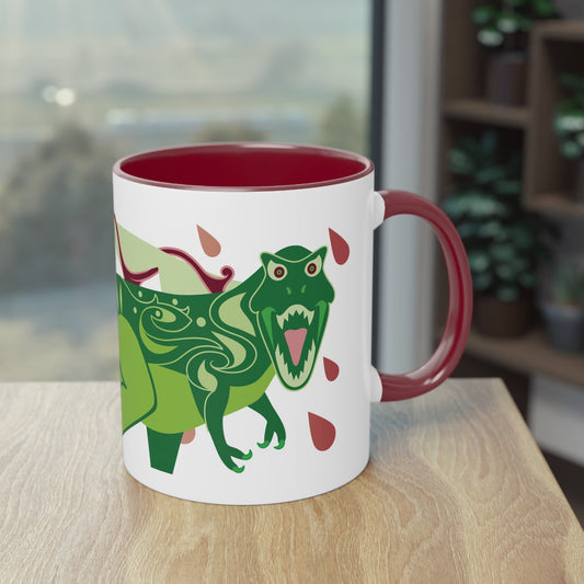 Tyrannosaurus Rex Mug - Mug - Sadalbari Arts